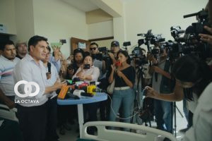 Jeyson Auza, Ministro de Salud y Deportes. Foto: Ministerio de Salud.