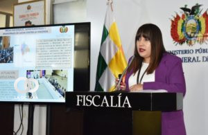 Daniela Cáceres, Directora de la Fiscalía Especializada en Delitos en Razón de Género y Juvenil