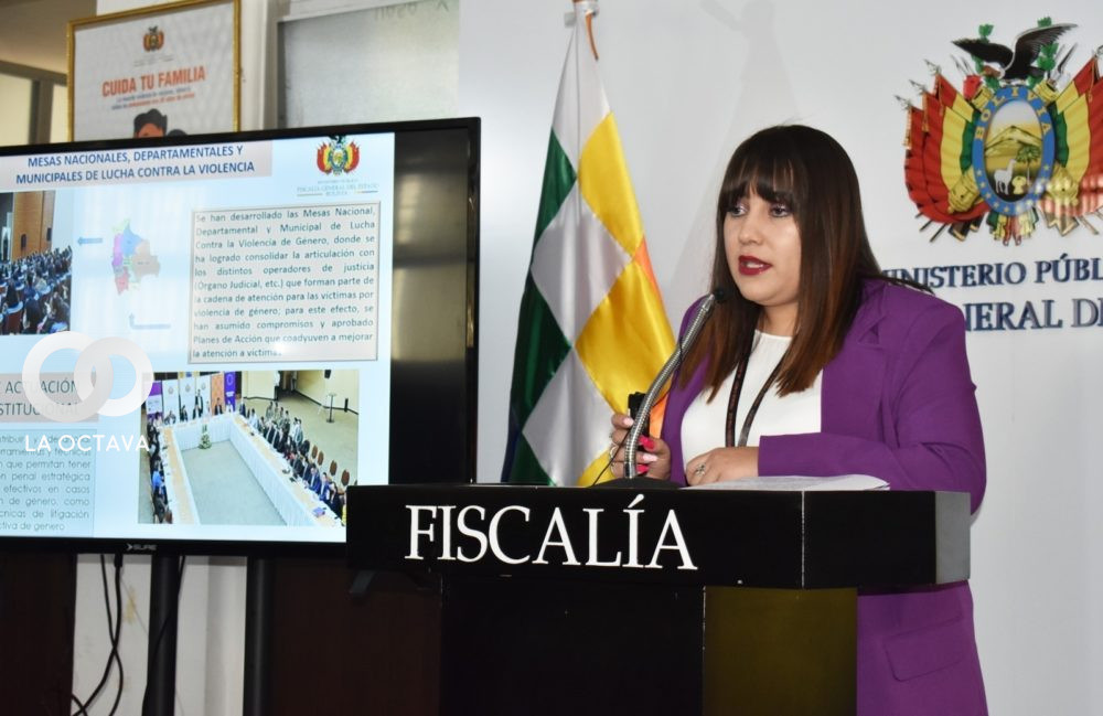 Daniela Cáceres, Directora de la Fiscalía Especializada en Delitos en Razón de Género y Juvenil