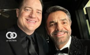 Eugenio Derbez y Brendan Fraser. Foto: @Derbez