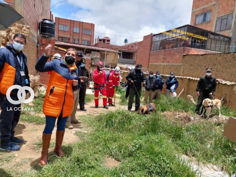 Allanamiento a la casa de Richard Choque Flores