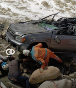 Personal de la Alcaldía ayudó en el rescate de una movilidad