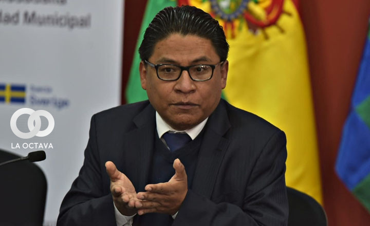 Iván Lima, Ministro de Justicia.