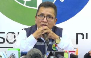 Pedro Callisaya, Defensor del Pueblo.