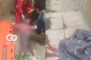 Madre e hijo son embestidos por una furgoneta