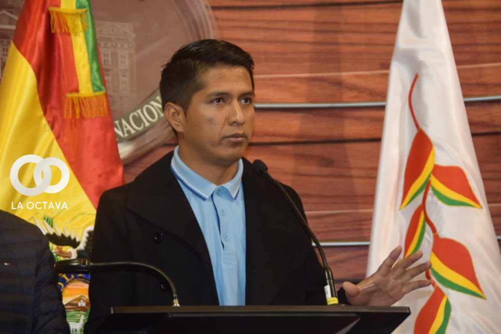 Presidente del Senado, Andrónico Rodríguez.