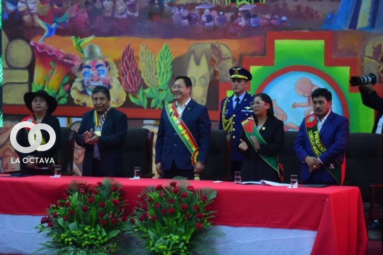 Sesión de Honor de El Alto.