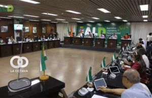 Sesión de la Asamblea Legislativa Departamental de Santa Cruz.