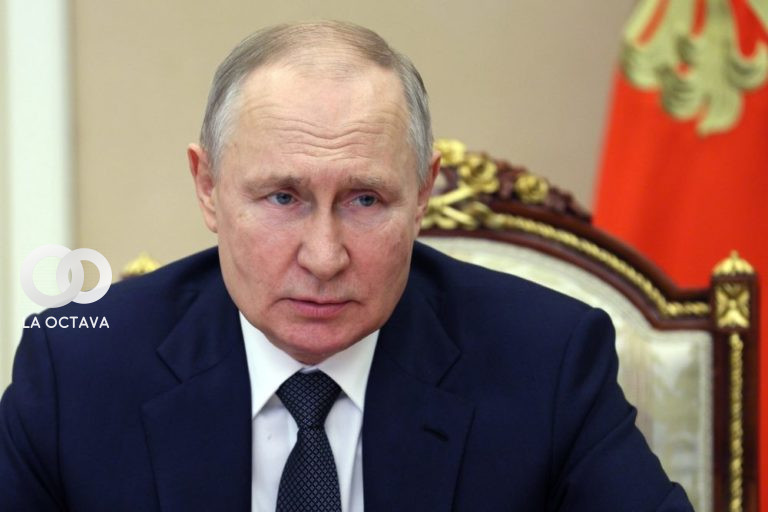Vladimir Putin, Presidente de Rusia.