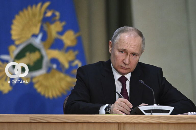 Vladimir Putin, Presidente de Rusia.