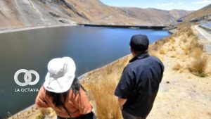 Una foto referencial de la represa de Hampaturi, donde los niveles de agua van en aumento. Foto: P7