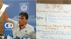 seguimiento al caso de las coimas en la ABC ya que es uno de los denunciantes y no por el hecho de que el testigo protegido ya no esté signifique que el caso se cerrará.