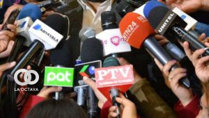 Periodistas denunciaron que el Proyecto de ley 305 atenta con la Ley de Imprenta. Foto: BRÚJULA DIGITAL
