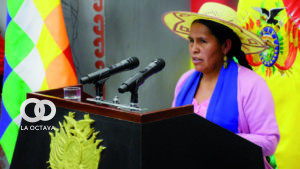 Sabina Orellana, ministra de Culturas. Foto: RRSS