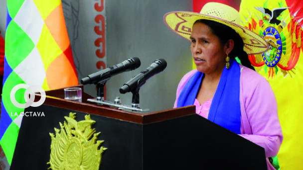 Sabina Orellana, ministra de Culturas. Foto: RRSS