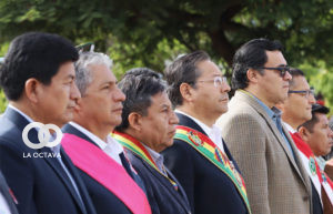 Autoridades participan de actos en Tarija.