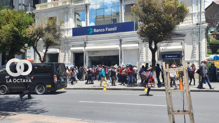 Banco Fassil en La Paz.