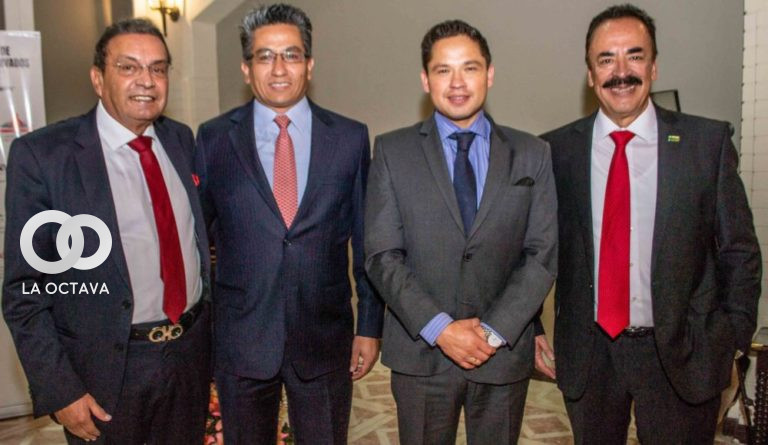 Rolando Kempff, Sergio Siles, Gonzalo Morales y Jaime Ascarrunz. Foto: FEPLP