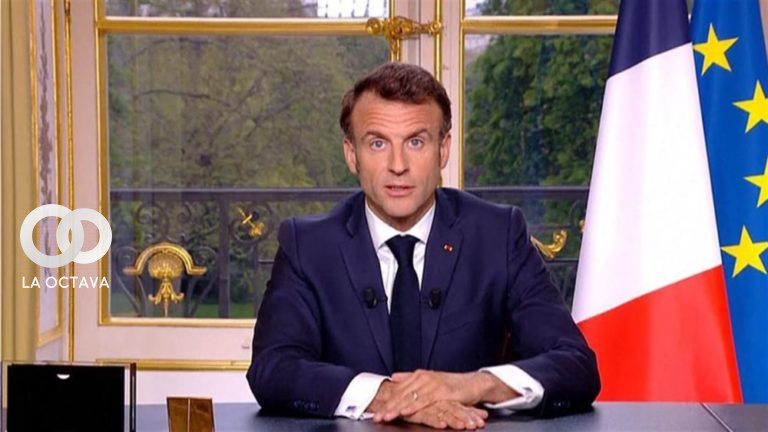 Emmanuel Macron, Presidente de Francia.