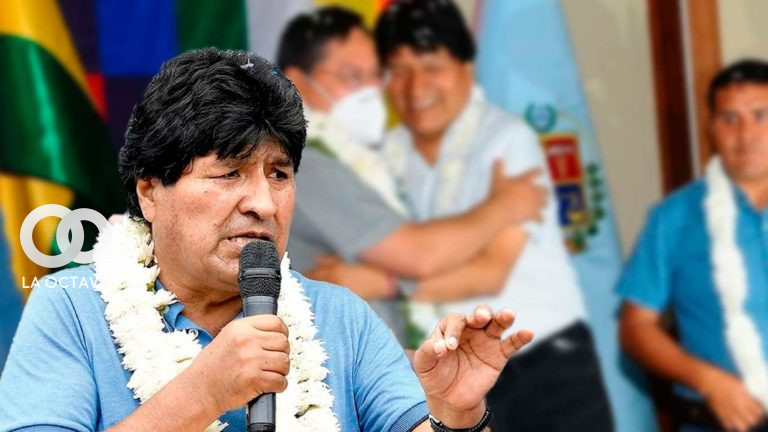Evo Morales, ex Presidente de Bolivia.