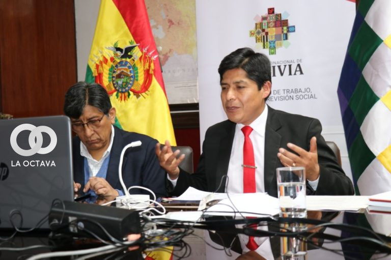 Ariel Alanoca, Director General de Asuntos Sindicales dependiente del Ministerio de Trabajo. Foto: Ministerio de Trabajo