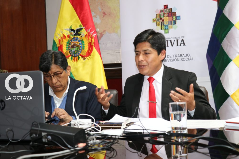 Ariel Alanoca, Director General de Asuntos Sindicales dependiente del Ministerio de Trabajo. Foto: Ministerio de Trabajo