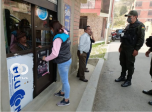 Funcionarios proceden a intervención de negocios
