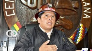 Juan Carlos Huarachi, Secretario Ejecutivo de la COB.