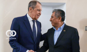 Lavrov junto a Mayta. Foto. Cancillería de Rusia.