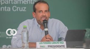 Luis Fernando Camacho, Gobernador de Santa Cruz.