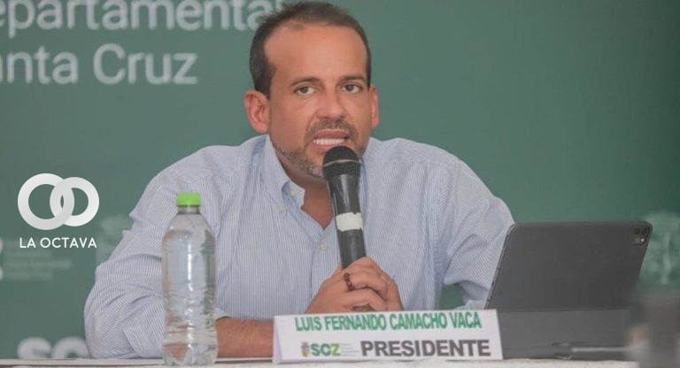 Luis Fernando Camacho, Gobernador de Santa Cruz.