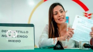 María René Álvarez, Diputada de Creemos.