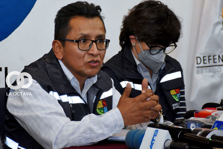 Pedro Callisaya, Defensor del Pueblo.