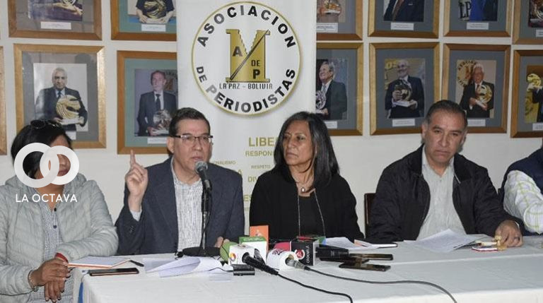 Periodistas de Bolivia rechazan proyecto de ley.