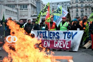 Protestas en Francia.