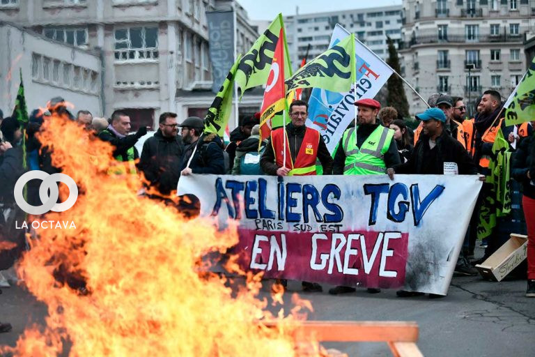 Protestas en Francia.