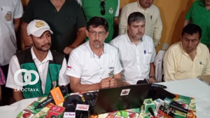Reunión de la dirigencia cívica en Cobija.