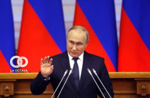 Vladimir Putin, Mandatario de Rusia.