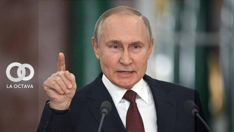 Vladimir Putin, Presidente de Rusia.