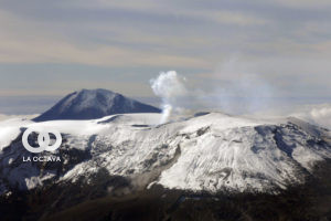 Volcán Nevado del Ruiz.