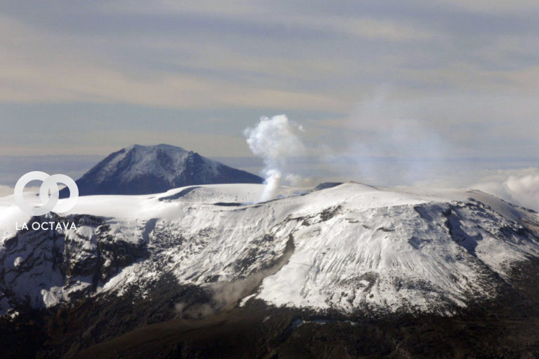 Volcán Nevado del Ruiz.