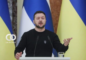 Volodimir Zelenski, Presidente de Ucrania.