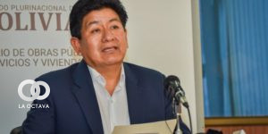 Edgar Montaño, Ministro de Obras Públicas, Servicios y Vivienda. Foto: Obras Informa