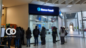 Clientes de Banco Fassil. Foto: ANF