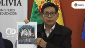 Ministro de Educación, Edgar Pary. Foto: Captura de video.