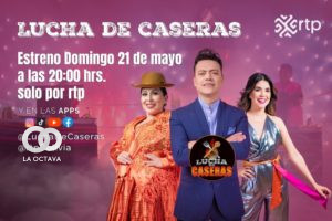 "Lucha de caseras". Foto: facebook RTP