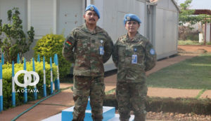 Bolivianos militares desplegados en operativo de la ONU.