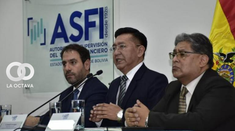 El director ejecutivo de la Autoridad de Supervisión del Sistema Financiero (ASFI), Reynaldo Yujra.