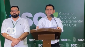 El gerente de epidemiología del Servicio Departamental de Salud (Sedes) Santa Cruz, Carlos Hurtado,