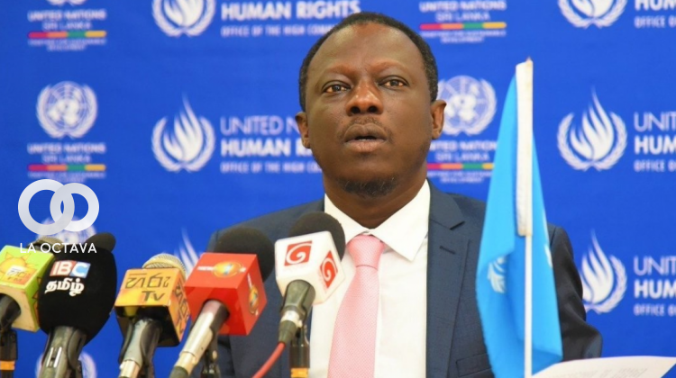 El relator especial sobre libertad de reunión pacífica y de asociación de Naciones Unidas, Clément Nyaletsossi Voule.